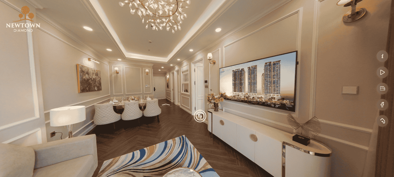 Newtown Diamond Đà Nẵng: Căn 1PN 34m2, chuẩn sống hiện đại 3