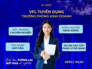 Tuyển dụng Quản lý Kinh doanh Dự án Bất động sản tại Đà Nẵng