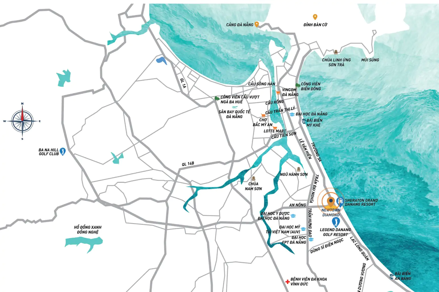 Tiềm năng liền kề sân golf Đà Nẵng: Tích sản bền vững. 1