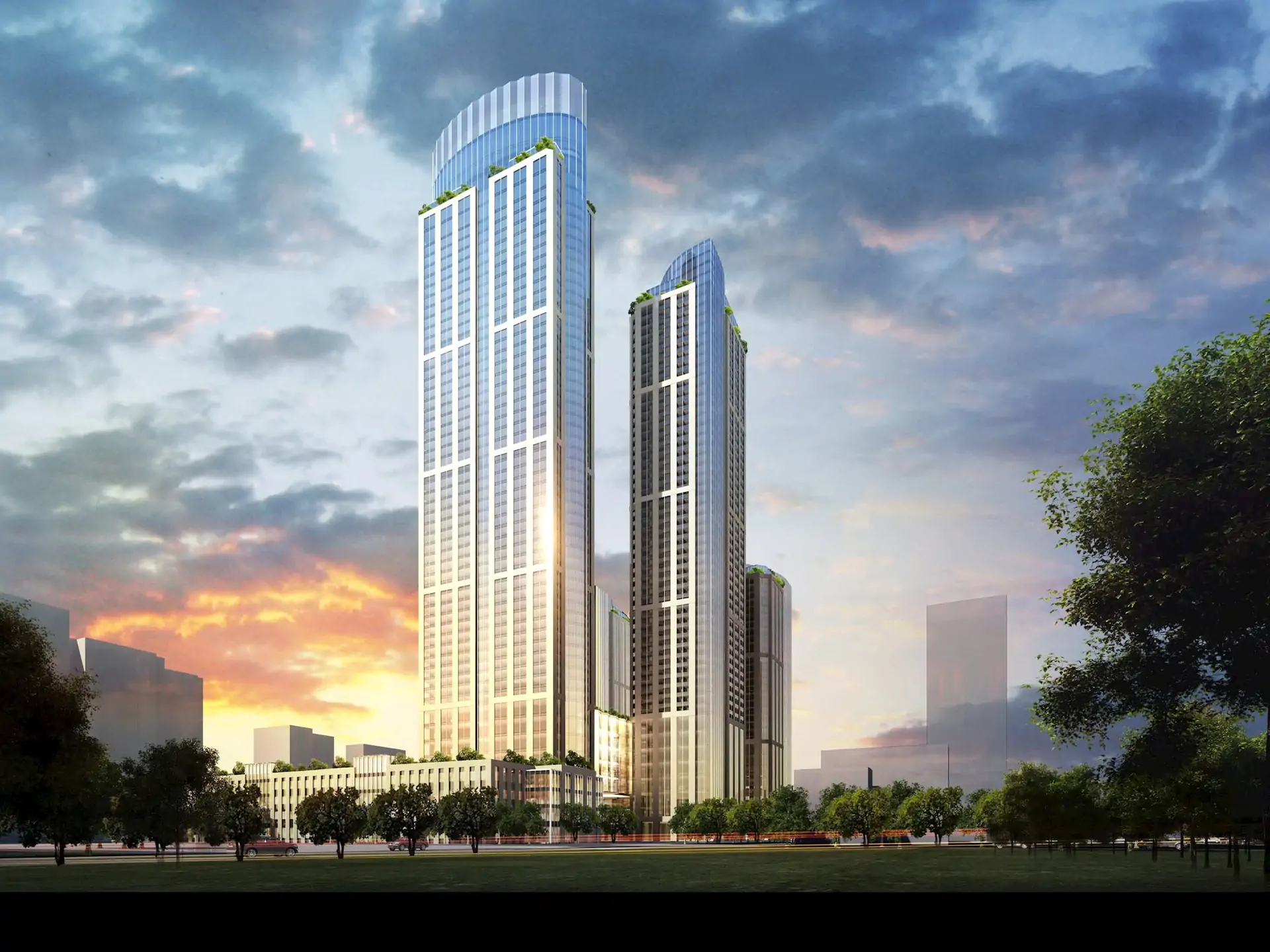 Dự án Times Square vị trí vàng Phạm Hùng, kết nối 4 trục huyết mạch 3